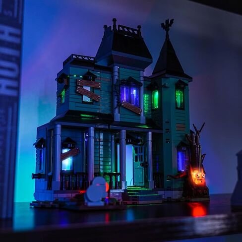 إضاءة LED متوافقة مع LEGO 31167 Haunted Mansion ، Music Version Light Kit متوافق مع Lego Creator 3 في 1 31167 مبنى المنزل ، نموذج غير مدرج in Saudi Arabia