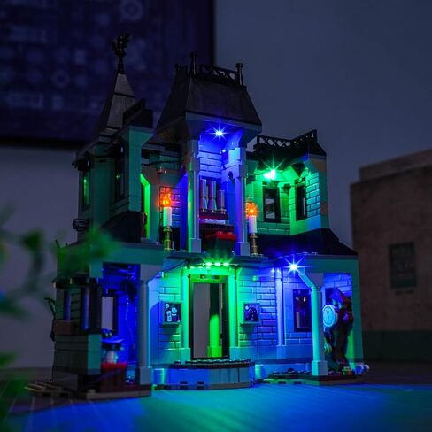 إضاءة LED متوافقة مع LEGO 31167 Haunted Mansion ، Music Version Light Kit متوافق مع Lego Creator 3 في 1 31167 مبنى المنزل ، نموذج غير مدرج in Saudi Arabia