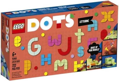 LEGO DOTS الكثير من النقاط البلاط الحروف 41950 مجموعة Ultimate Collection Arts & Crafts Kit للأطفال ، وصنع الرسائل المخصصة ، وزينة الغرفة ، والفردية التعبير ، والغرفة ، وفكرة الهدية للأطفال ، والمراهقين ، والفتيان ، والبنات in Saudi Arabia