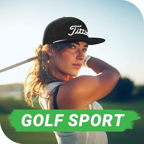 Tittiess Golf Hats Flat Bill for Men Women,Funny Titties Golf Gifts Baseball Cap for Adults Humor in Kuwait