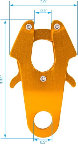 Frog Clip，Dog Chain Buckle Replacement (Gold) in Saudi Arabia