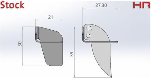 السباق الساخن DRTR311TFA TIL Aluminium Tab/FIN FIN in Kuwait