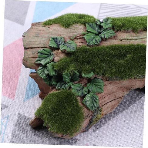 1pc Resin Climbing Rockery for Aquatic Pets Flocking Bark Design for Turtle Reptile Animals Realistic Aquarium Decoration Climbing Habitat for Terrarium Environments in Saudi Arabia