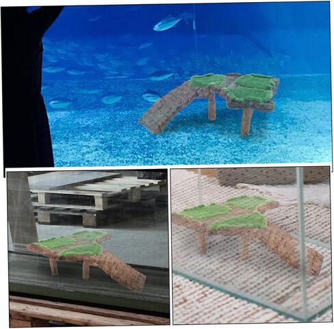 منصة سعة حوض أسماك سلحفاة منصة الزواحف الزواحف لزخارف سلحفاة الحيوانات الأليفة in Kuwait