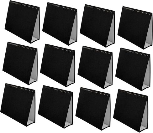 Homoyoyo 12pcs سطح المكتب قاعدة التقويم الحامل الملون لصياغة لمكتب ديكور المنزل والمدرسة in Saudi Arabia