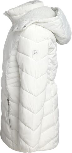 DKNY Girls’ Winter Coat – Heavyweight Anorak Puffer Coat with Cinched Waist – Sherpa Lined Insulated Jacket for Girls (7-16) in Saudi Arabia