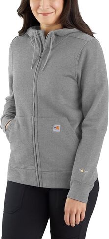Carhartt Women's Flame Resistant Force Relaxed Fit Midweight Zip-Front Sweatshirt in Saudi Arabia