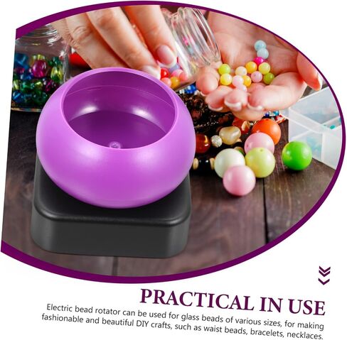 أداة Homsfou Tool Tool Bead Spinner للخرز DIY حجم مضغوط آمن وعملي in Saudi Arabia