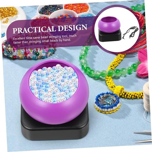 أداة Homsfou Tool Tool Bead Spinner للخرز DIY حجم مضغوط آمن وعملي in Saudi Arabia