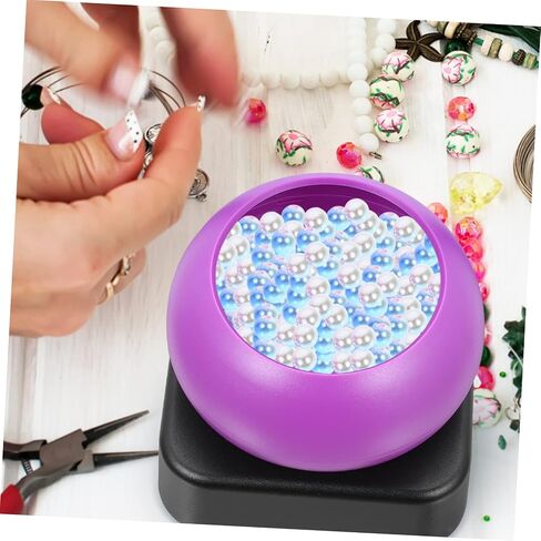 Housoutil Electric Machine Machine Bead Spinner for Beads Spinner Bowl Jewelry Tool in Kuwait