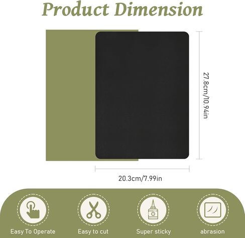 تصحيحات إصلاح الجلود Lembik ، تصحيح جلدي لذاته للأريكة والأرائك والأثاث ومقاعد السيارات وكراسي المكاتب ، حزمة من اللونين الأصفرين in Kuwait