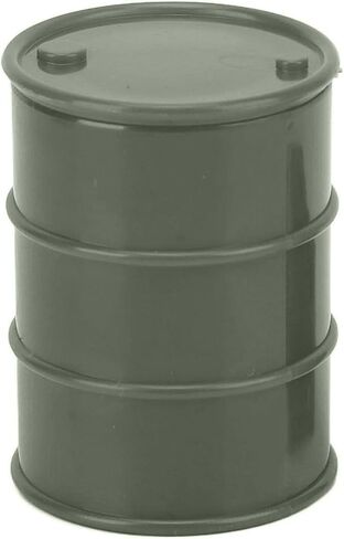 RC Car Simulated Fuel Tank, 2pcs RC Simulation Decoration Lightweight Mini Oil Drum Fuel Tank for 1/24 Crawler Car Decoration Accessory (Dark Green) in Saudi Arabia