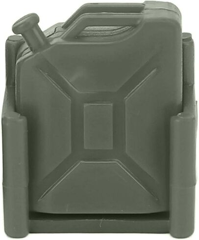 RC Car Simulated Fuel Tank, 2pcs RC Simulation Decoration Lightweight Mini Oil Drum Fuel Tank for 1/24 Crawler Car Decoration Accessory (Dark Green) in Saudi Arabia