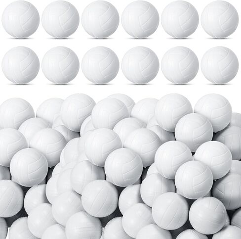 Jerify 100 PCS كرات الإجهاد للكرة الطائرة الصغيرة ، وألعاب الكرة الرياضية الرغوية 1.18 بوصة ، وهدايا الكرة الطائرة تفضل الزخارف لصالح لعبة الإجهاد. in Saudi Arabia