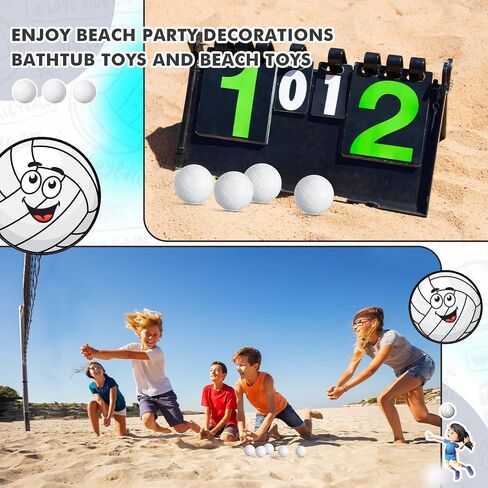Jerify 100 PCS كرات الإجهاد للكرة الطائرة الصغيرة ، وألعاب الكرة الرياضية الرغوية 1.18 بوصة ، وهدايا الكرة الطائرة تفضل الزخارف لصالح لعبة الإجهاد. in Saudi Arabia