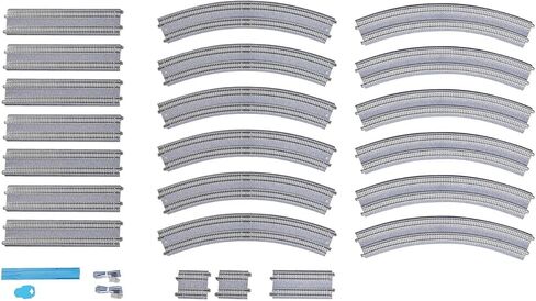 Kato USA Model Train Products V16 UNITRACK Japanese Packaging Version Double Track Outer Loop Set in Saudi Arabia