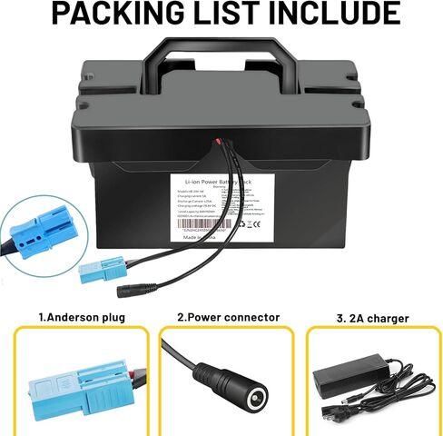 24V 8Ah Lithium Battery for Kids Ride-On Cars & Toys, Compatible with Dynacraft Realtree 24 UTVs,24V Replacement Battery for Ride on Car Truck with Connector Plug, 2A Fast Charger in Saudi Arabia