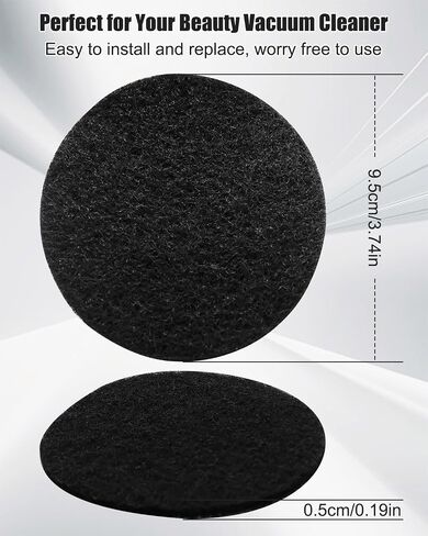 Filter Sponge Replacement Accessories Fit for Neabot Neakasa P1 Pro Pet Grooming Kit & Vacuum, 3.74'' Diameter Circle 10 pack in Saudi Arabia
