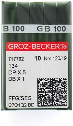 100pcs Groz-Beckert 134 135X5 Dpx5 FFG/SES Needle for Singer Pfaff Sewing Machine Dp x 5 Dp*5 (14(90)) in Saudi Arabia
