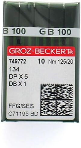 100pcs Groz-Beckert 134 135X5 Dpx5 FFG/SES Needle for Singer Pfaff Sewing Machine Dp x 5 Dp*5 (14(90)) in Saudi Arabia