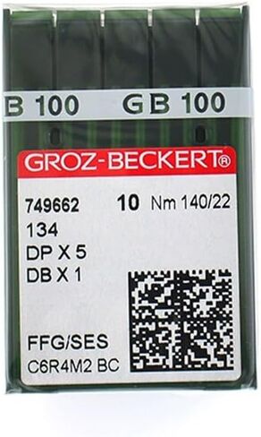 100pcs Groz-Beckert 134 135X5 Dpx5 FFG/SES Needle for Singer Pfaff Sewing Machine Dp x 5 Dp*5 (14(90)) in Saudi Arabia