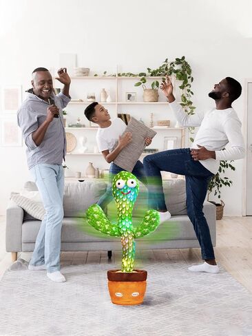 لعبة Cactus Baby Toy Talking Cactus Toys ، وتغني لعبة تحاكي لعبة الموسيقية للرضع ، يكرر ما تقوله (التحكم في مستوى الصوت) in Kuwait
