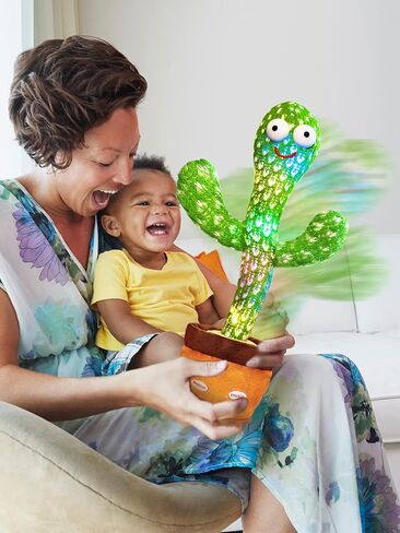لعبة Cactus Baby Toy Talking Cactus Toys ، وتغني لعبة تحاكي لعبة الموسيقية للرضع ، يكرر ما تقوله (التحكم في مستوى الصوت) in Kuwait