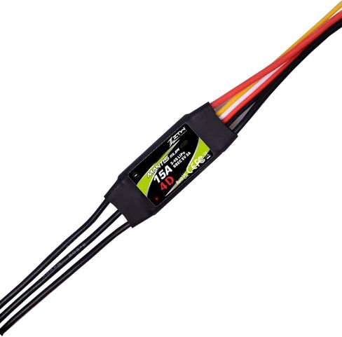 ZTW Mantis Slim Brushless ESC 15A 20A 30A Switch BEC with BEC ouput 2A/5V SBEC 6V/3A 2-4S for F3P Airplane 3D Flying (ZTW Mantis Slim G2 15A) in Saudi Arabia