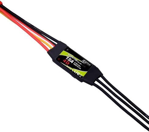 ZTW Mantis Slim Brushless ESC 15A 20A 30A Switch BEC with BEC ouput 2A/5V SBEC 6V/3A 2-4S for F3P Airplane 3D Flying (ZTW Mantis Slim G2 15A) in Saudi Arabia