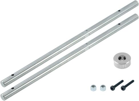 الدقة الدقيقة الدقة CNC Titanium العمود الرئيسي مع الياقات - شفرة 450X / 330X / 330S / Eclipse 360 ​​(MH -330x067T) in Saudi Arabia