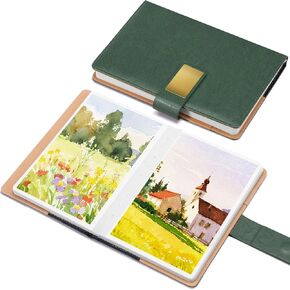 Watercolor Sketchbook,8.2 x 5.5 inch,20 Sheets Hot Press 100% Cotton 300 GSM 140lb,A5 Watercolor Paper for Art Painting, Drawing, Mixed Media in Kuwait