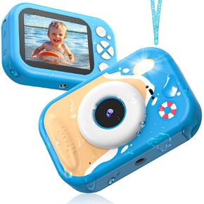 Kids Camera مقاومة للماء ، IP68 كاميرا تحت الماء للأطفال الذين تتراوح أعمارهم بين 3 و 12 عامًا ، وكاميرا Digital HD Kids مع تسجيل فيديو 1080 بكسل ، ومواد ABS متينة ، ولعب تجمع للفتيات الفتيات مع بطاقة 32 جيجابايت (وردي) in Kuwait