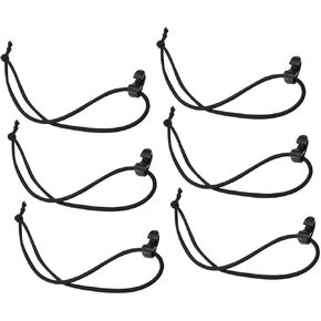 Bestonzon 15pcs مقاطع سلك Bungee حزام مرنة متينة للتخييم في الهواء الطلق المشي لمسافات طويلة وتسلق الجبال بشكل آمن الأشرطة فضفاض in Saudi Arabia