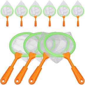 10 PCS Mini Catcher Nets ، Butterfly Bug Net للأطفال ، للطلاب الذين ينطلقون في الربيع أداة التعلم المبكر in Kuwait