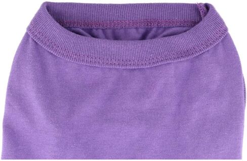 Summer Solid Color Dog T Shirts Cotton Cool Doggie Clothes Vest Basic Tess Casual Tops for Dogs Cats Puppies Fur Baby in Kuwait