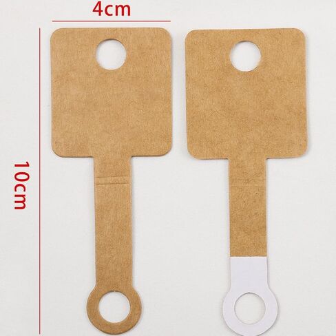 100 Pcs Bracelet Display Cards Necklace Keychain Holder Cards Adhesive Jewelry Packaging Cards Jewelry Hanging Cards Blank Jewelry Card Holder Jewelry Display Cardboard Black in Saudi Arabia