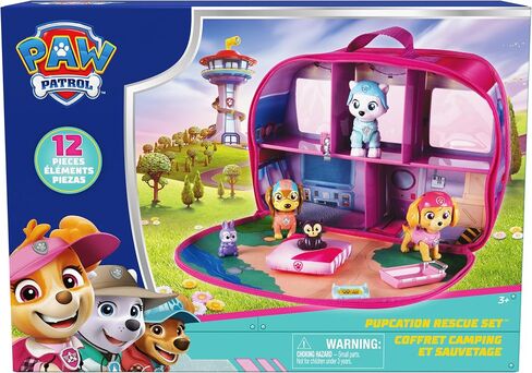 Paw Paw Patrol Skye's World Pupcation Rescue مجموعة مع Skye و Everest & Liberty Bobble Head Toy Toy & RV Camper ، ألعاب Kids for Boys & Girls Ages 3 & Up in Saudi Arabia