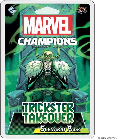 ألعاب Fantasy Flight Games Marvel The Card Game Trickster Takeover Pack-لعبة الاستراتيجية التعاونية للأطفال والكبار ، الذين تتراوح أعمارهم بين 14+ ، 1-4 لاعبين ، 45-90 دقيقة ، صنع in Kuwait