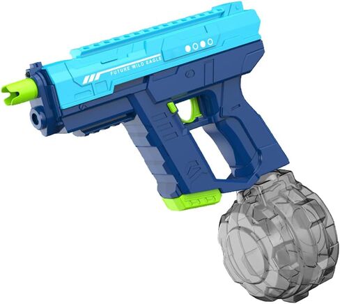 Electric Water Gun Automatic Squirt Gun for Kids & Adults 800CC High Capacity 32FT Long Range Dual-Mode Auto-Refill System for Pool & Beach Indoor & Outdoor Water Guns Play(Blue) in Saudi Arabia
