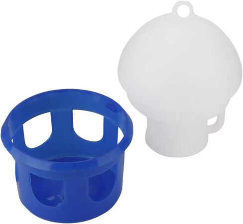 وحدة التغذية ، 2L/4L/6.5L سعة كبيرة السطح التلقائي تغذية الطيور ABS ABS البلاستيك موزع المياه (2L) in Saudi Arabia