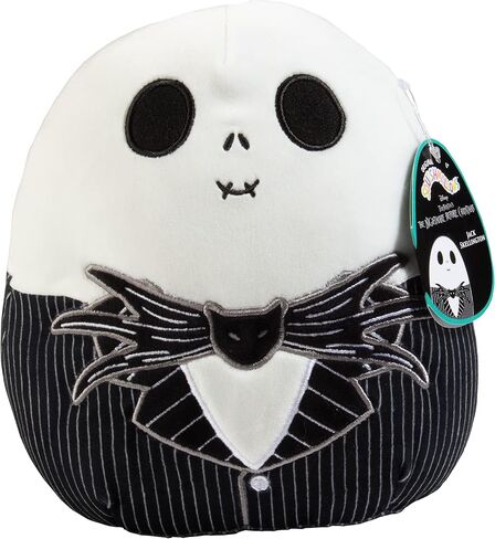 Squishmallows Original 8 بوصة Jack Skellington - Nightmare قبل عيد الميلاد - Jazwares Plush الرسمية - لعبة حيوانات ناعمة ومحشوة - هدية للأطفال والفتيات والفتيان in Saudi Arabia