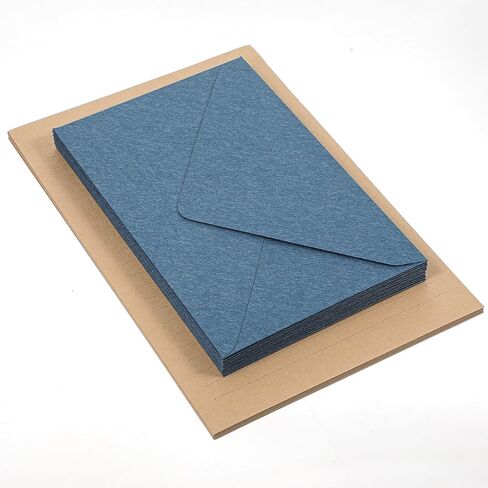 36 PCS Paper Paper and Occants وضعت Lake Blue Stationary Letter و Enversions 24pcs أوراق الكتابة + 12pcs 4x6 مظروف لخطابات الحب ومجموعات الدعوات الحزبية in Saudi Arabia