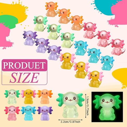 48 PCS MINI AXOLOTL RESIN SHARMS MINIERAURE AXOLOTL VOLSURINE in Saudi Arabia