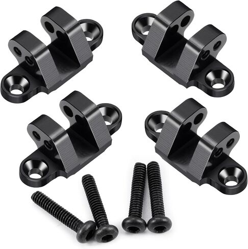 Aluminum RC Lower Shock Link Mount Adjustable Upgrade Parts for Losi 1/18 Mini LMT 4WD 4X4 Brushed Monster RC Truck in Saudi Arabia