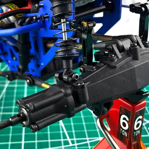 Aluminum RC Lower Shock Link Mount Adjustable Upgrade Parts for Losi 1/18 Mini LMT 4WD 4X4 Brushed Monster RC Truck in Saudi Arabia