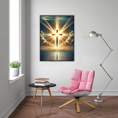 مجموعات الطلاء DFPSCLLA 5D Diamond للبالغين المبتدئين ، مجموعة Art Cross Diamond Art ، DIY كامل الحفر الماسي مجموعات الفن الأحجار الكريمة للبالغين ، ديكور الجدار المنزلي 12x16 بوصة in Kuwait