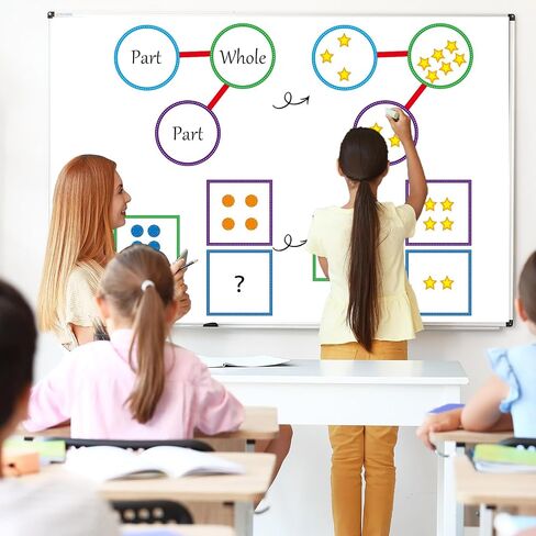77Pcs Magnetic Math Number Bonds Set Magnetic Numbers for Whiteboard Magnet Numbers Line Number Bonds Game Math Manipulatives Aids Accessories Supplies Classroom Must Haves in Saudi Arabia