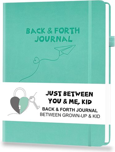 Just Between You and Me,Kid - Interactive Parent Child Journal with Creative Prompts for Conversations & Drawing, Back & Forth Journal for Grown-Up & Kid, Adults & Kids to Bond and Connect, Gift for Daughters/Sons, Moms/Dads, Grandparents in Kuwait