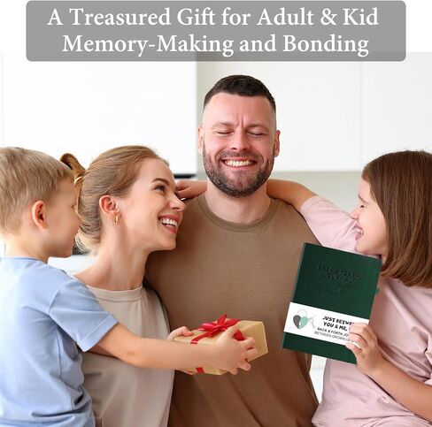 Just Between You and Me,Kid - Interactive Parent Child Journal with Creative Prompts for Conversations & Drawing, Back & Forth Journal for Grown-Up & Kid, Adults & Kids to Bond and Connect, Gift for Daughters/Sons, Moms/Dads, Grandparents in Kuwait