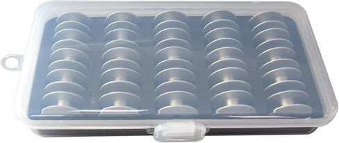 CKPSMS Brand-"M" Class Barge Aluminium Bobbins متوافق مع/استبدال Bernina Brand Sit Down Long-Arm Q16 ، Q20 ، Q24 (BB-25B+25pcs) in Saudi Arabia